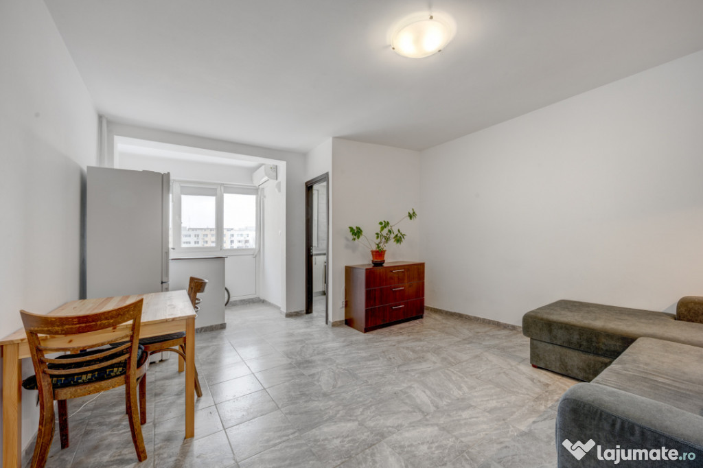 Garsoniera dintre parcuri, gata de mutat