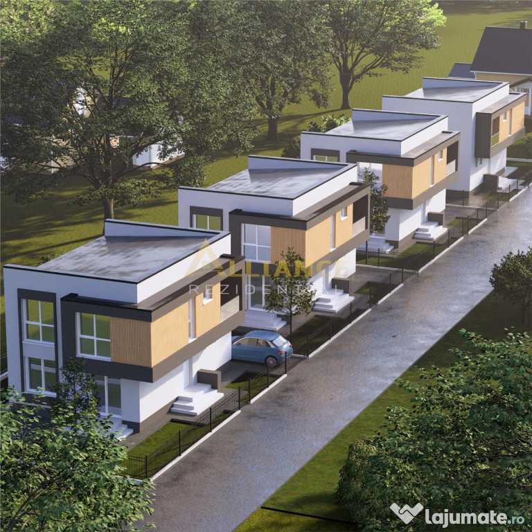Vila individuala moderna 4 camere cu curte, Popesti-Leordeni