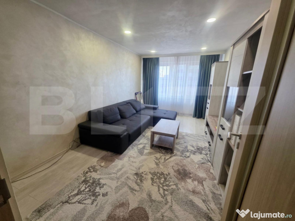 Apartament 2 camere renovat, mobilat și utilat complet –