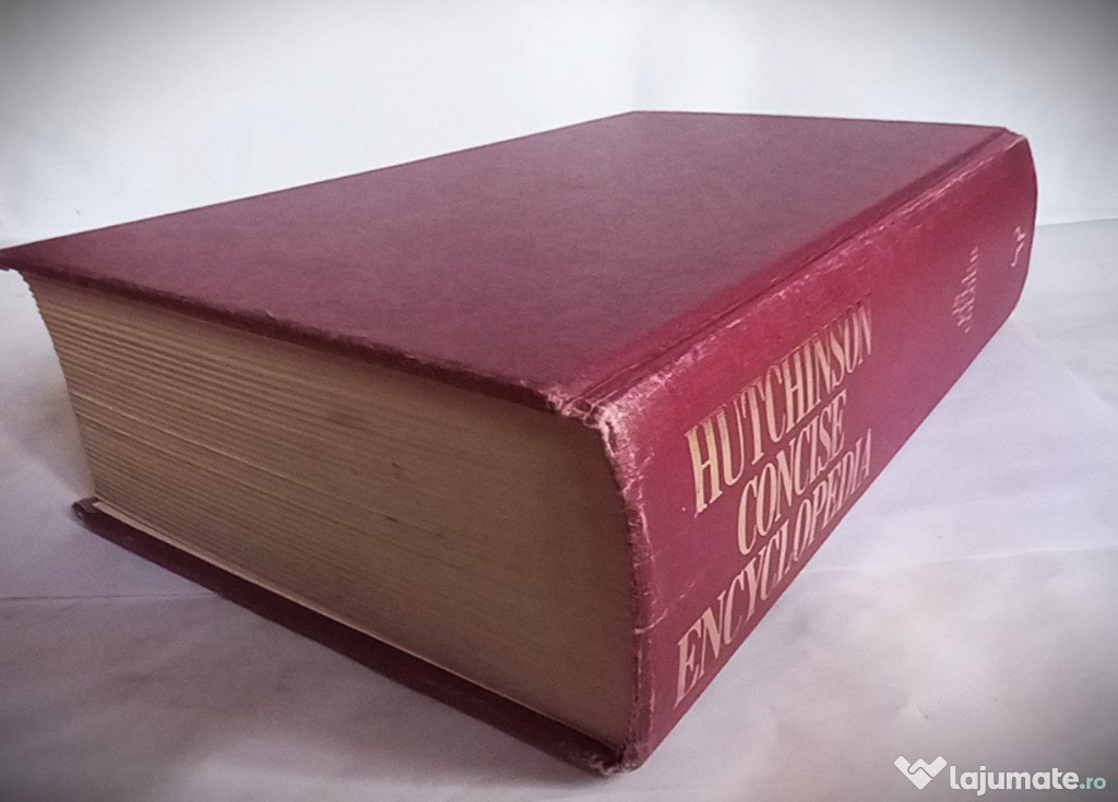 Enciclopedia concisă Hutchinson, 1989, 1026 pagini, 17.500 de termeni