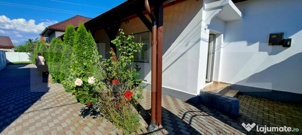 Casa pe plan parter, 4 camere, teren 400 mp, Popoveni