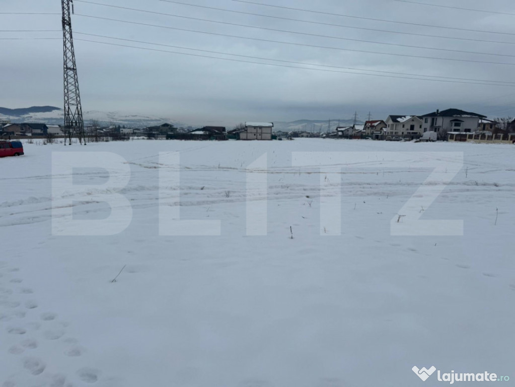 Teren intravilan 600mp, front 14,5 ml – Nazareth, Alba Iul