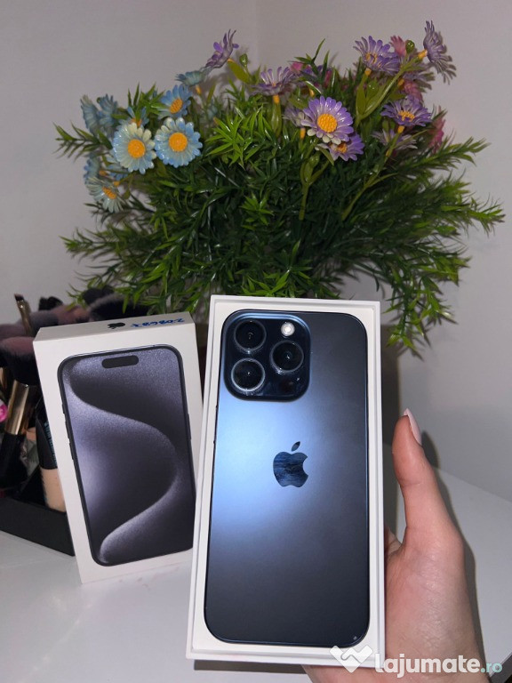 Iphone 15 Pro Blue Titanium