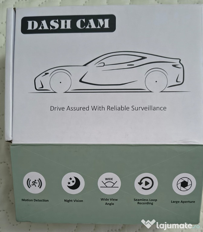 Camera auto DVR cu 2 camere 1080P