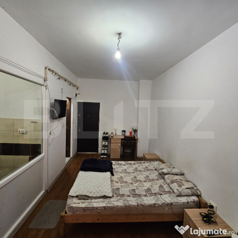 De inchiriat apartament 1 camera 28 mp