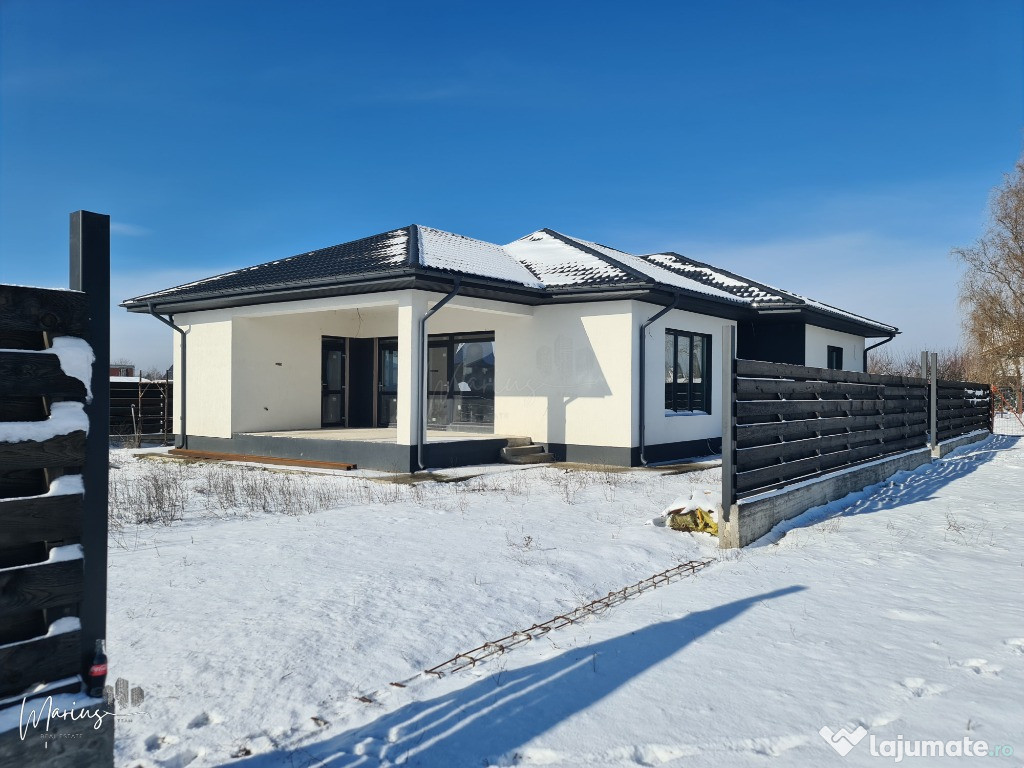 Casa parter complet finalizata 140 mp utili, teren 750 mp