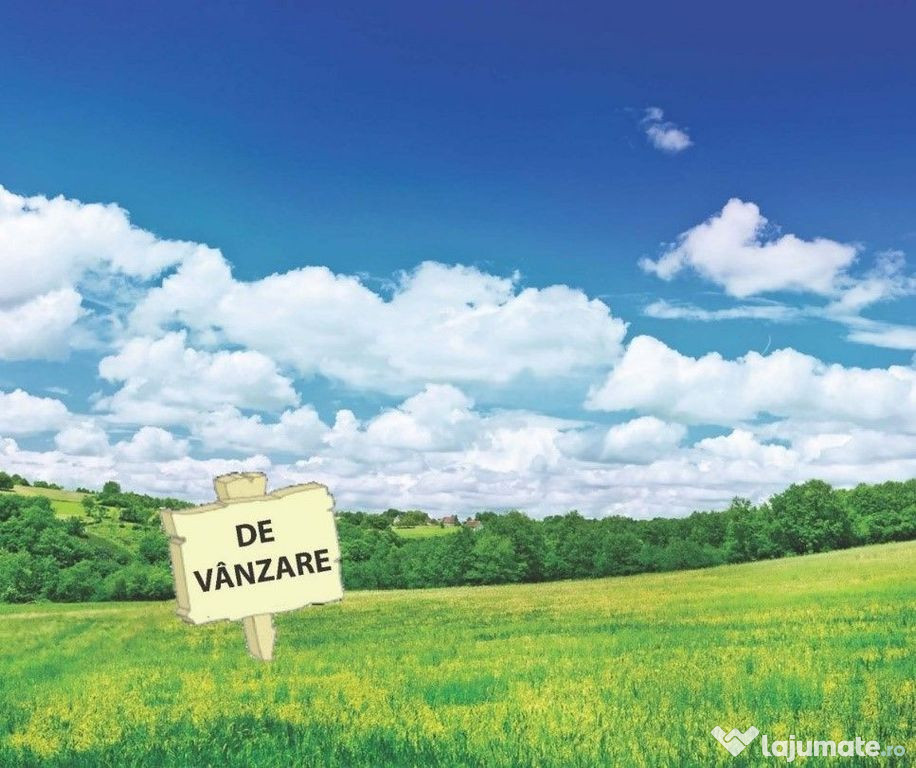 De inchiriat – Teren intravilan 2.077 mp, stradal – z...