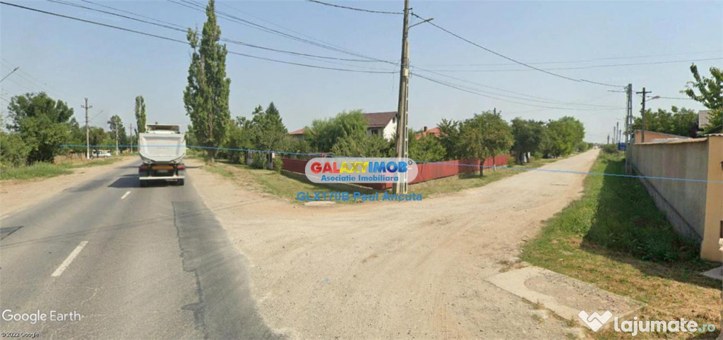 Teren intravilan Crevedia 20000 mp acces la 2 drumuri Depozi