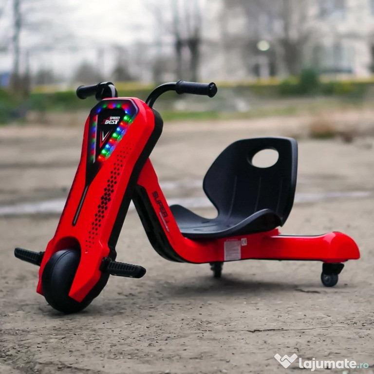 Tricicleta electrica pentru copii Kinderauto Slider 360 12V RED