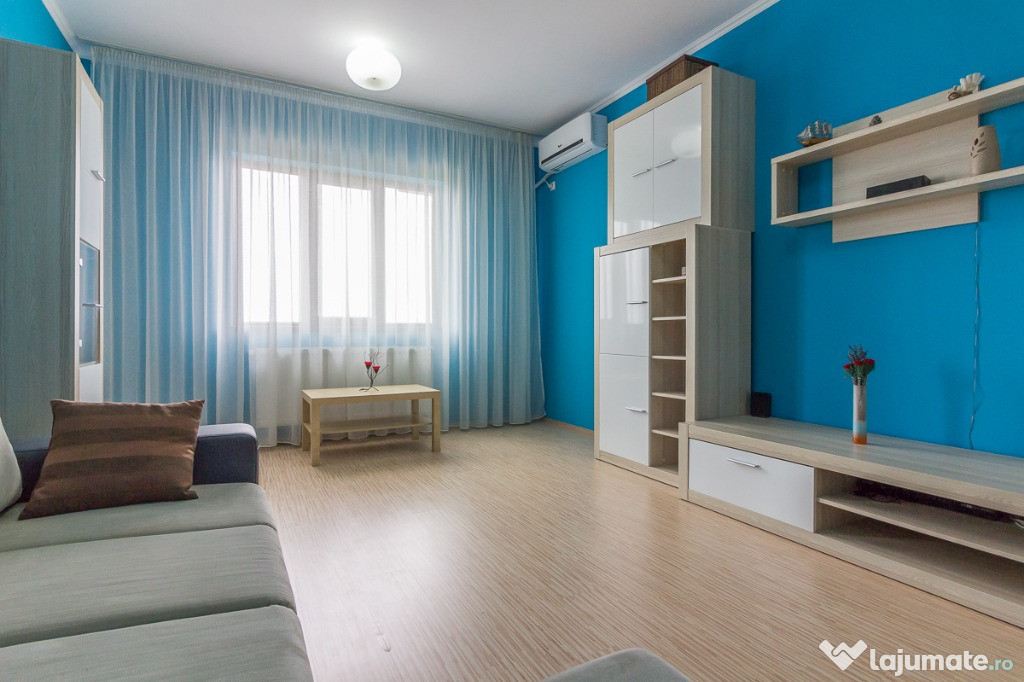 Apartament 2 camere cu priveliște, mobilat, Lujerului - Virtuții, bloc