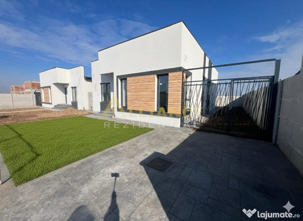 Casa stil mediteranean (zona de intrare in Comuna)