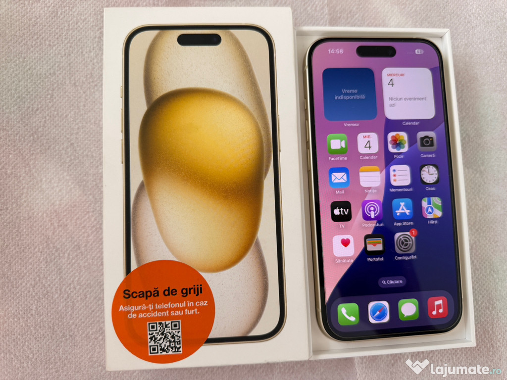 IPhone 15 Yellow 128GB