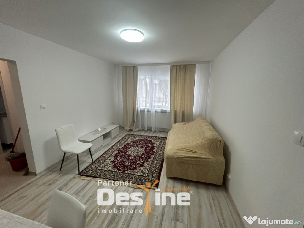 Podu Ros - Apartament 2 camere, Centrala termica, mobilat