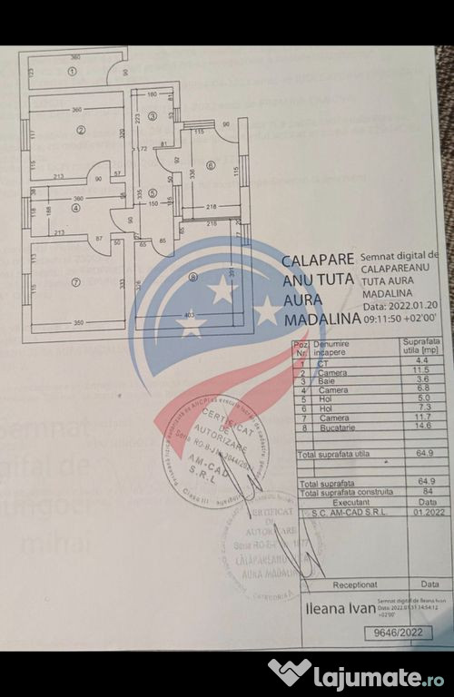Casă de vânzare la stradă principală – 185 mp teren