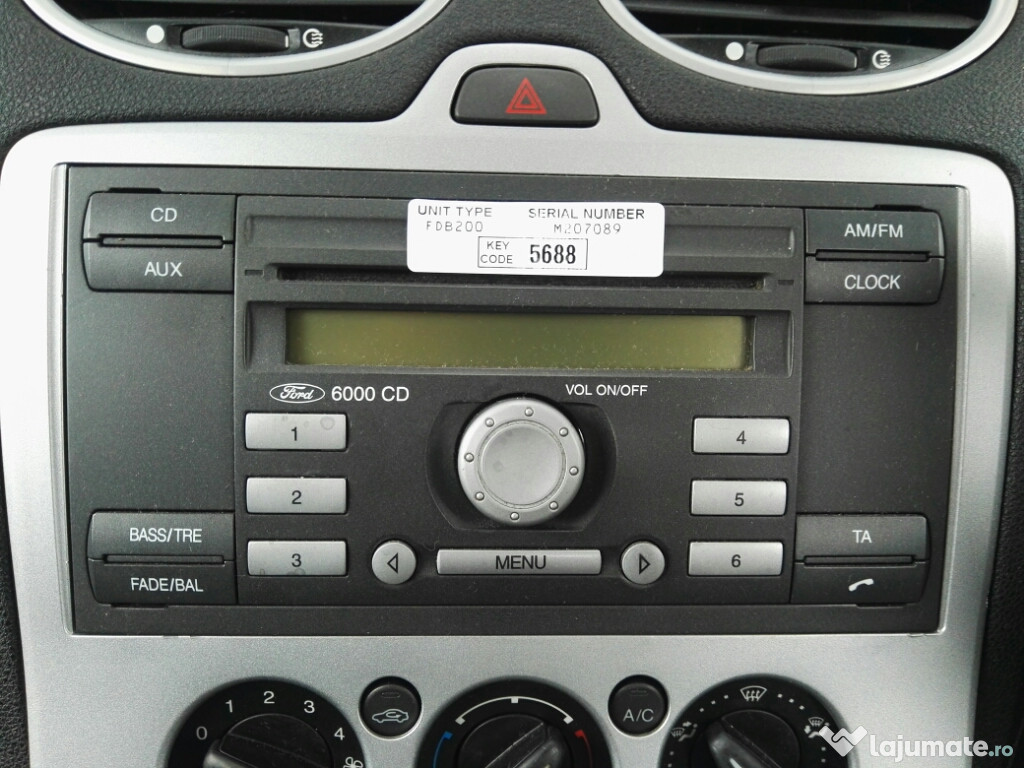 Radio-cd ford focus 2004-2008