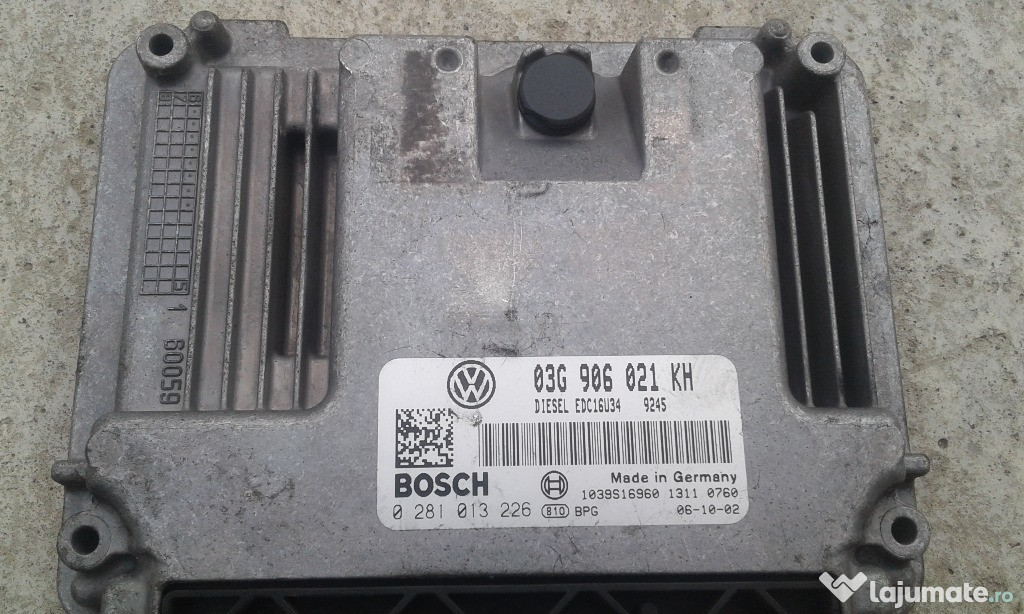 ECU Calculator motor VW Jetta Golf 5 1.9 TDI BXE
