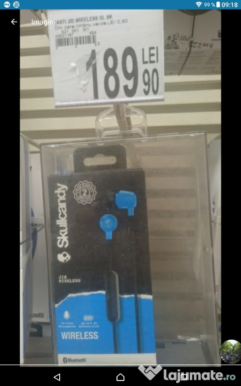 Casti bluetooth scullcandy