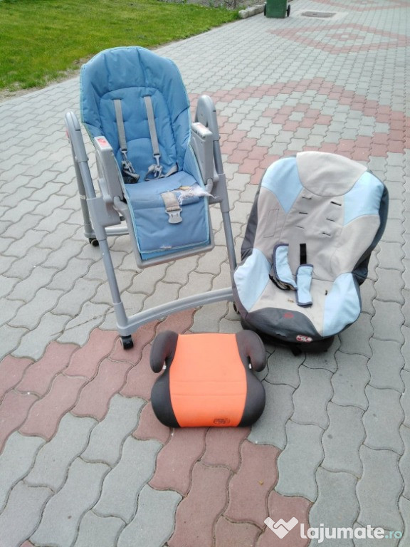 Masa si scaun auto beba