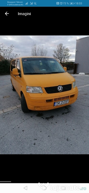 Vw t5 an 2006 1.9l tdi 105 cai stare foarte bună