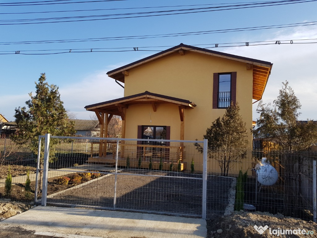 Casa/Vila Focsanei, Vadu Pasii, Buzau P+E 165mp 955mp teren