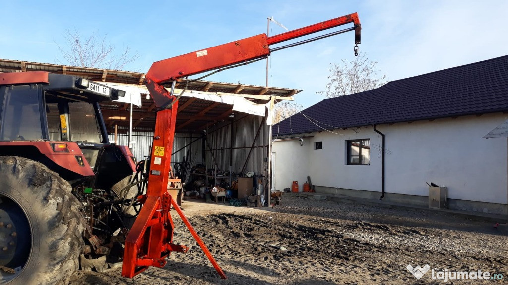 Macara telescopica pt tractor
