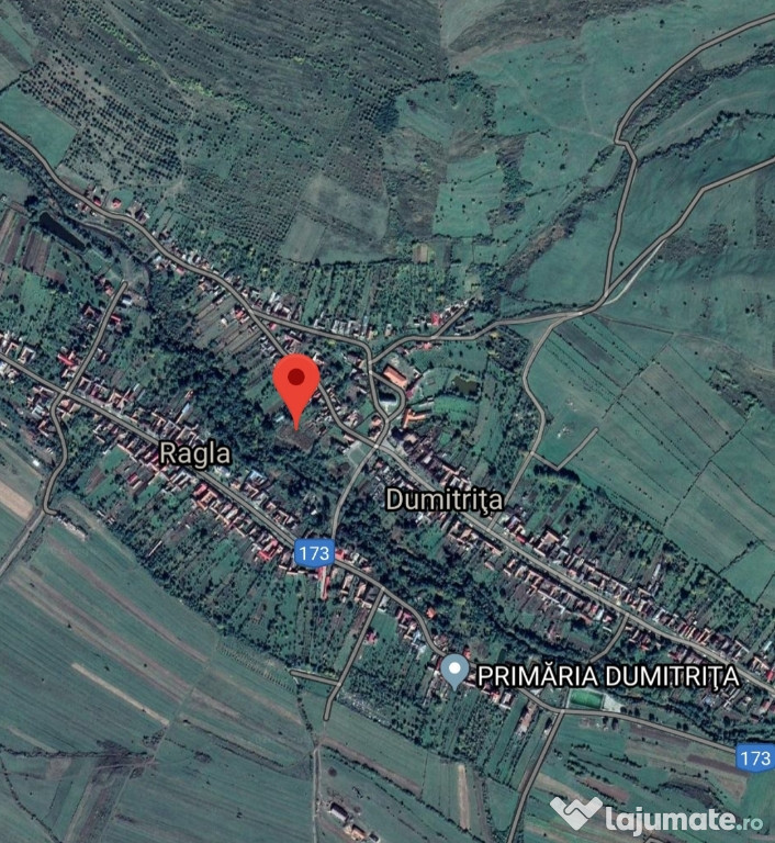 Teren intravilan Dumitrita 24 ari (negociabil)