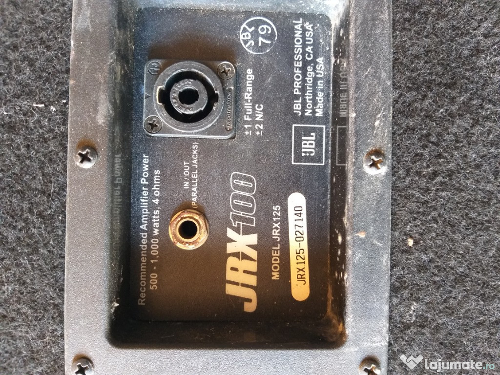 Boxe JBL 500wati cu sistem audio complet
