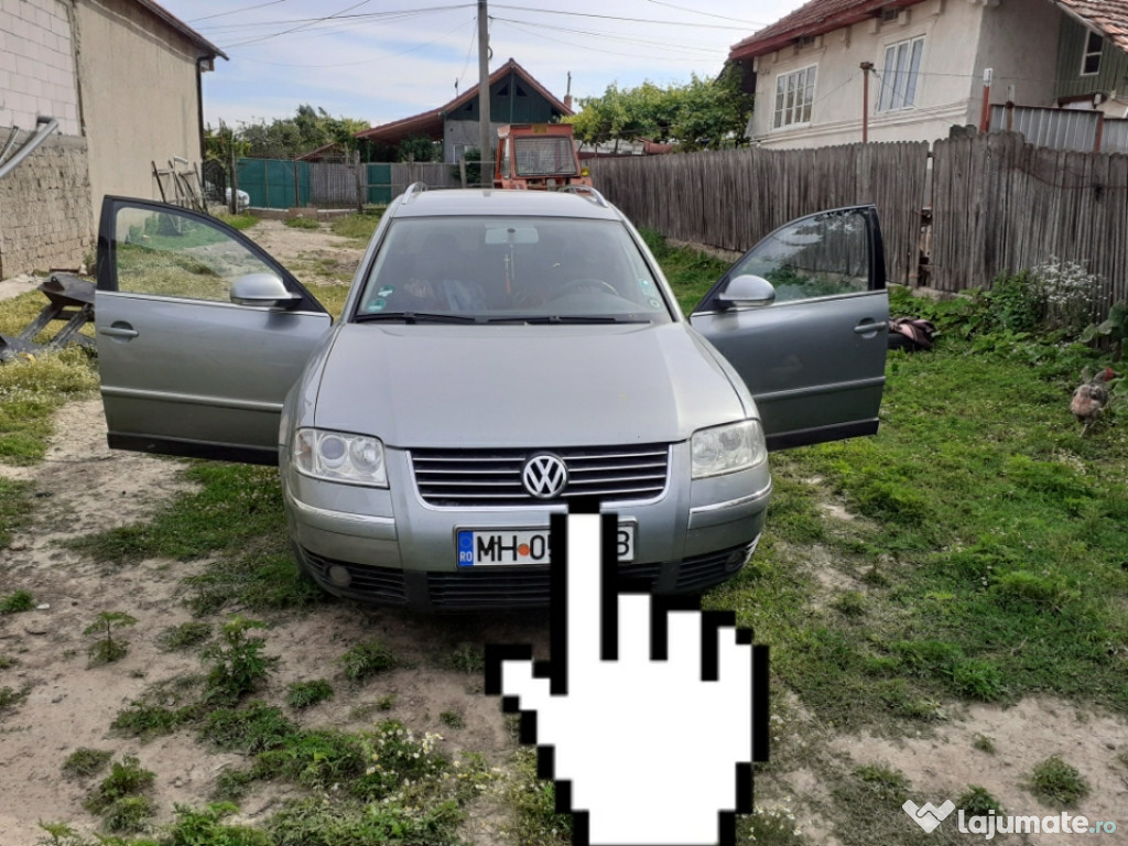 Vw passat 2,5 diesel an 2005 detali la telefon 
