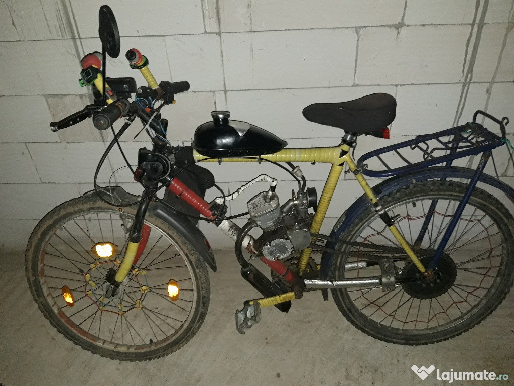 Bicicleta cu motor