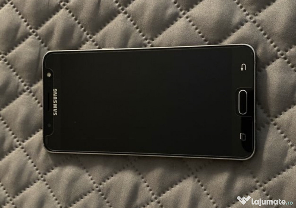 Samsung J5 2016 BLACK, 16GB, cu husa si folie de sticla