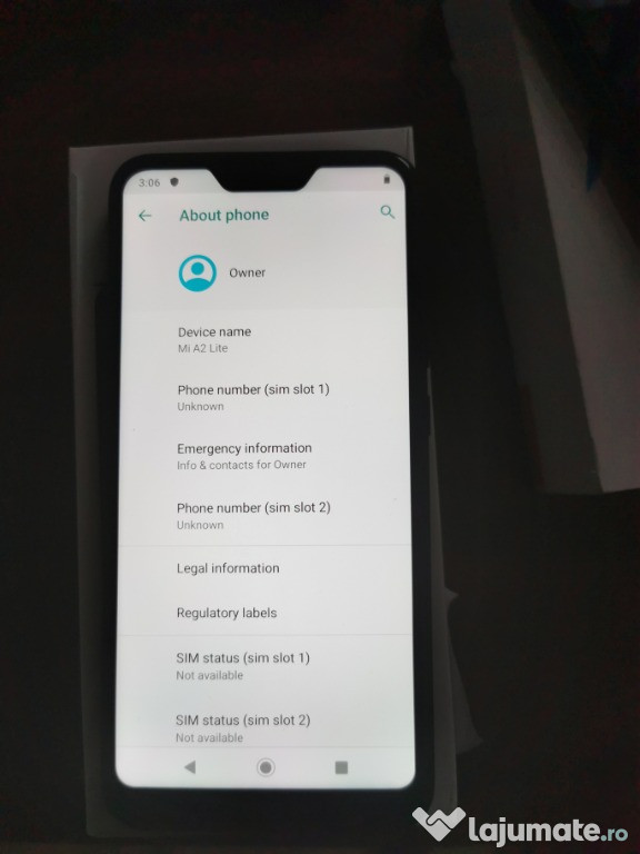 Xiaomi Mi A2 Lite