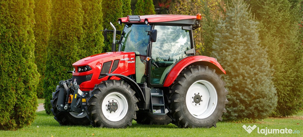 Noul tractor românesc tagro 95 cp
