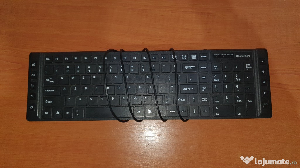 Tastatura usb multimedia Canyon CNE-CKEY3-US