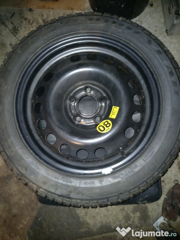 Cauciuc și janta opel astra h 205 55 r16