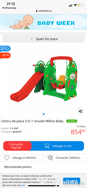 Centru joaca 3 in 1