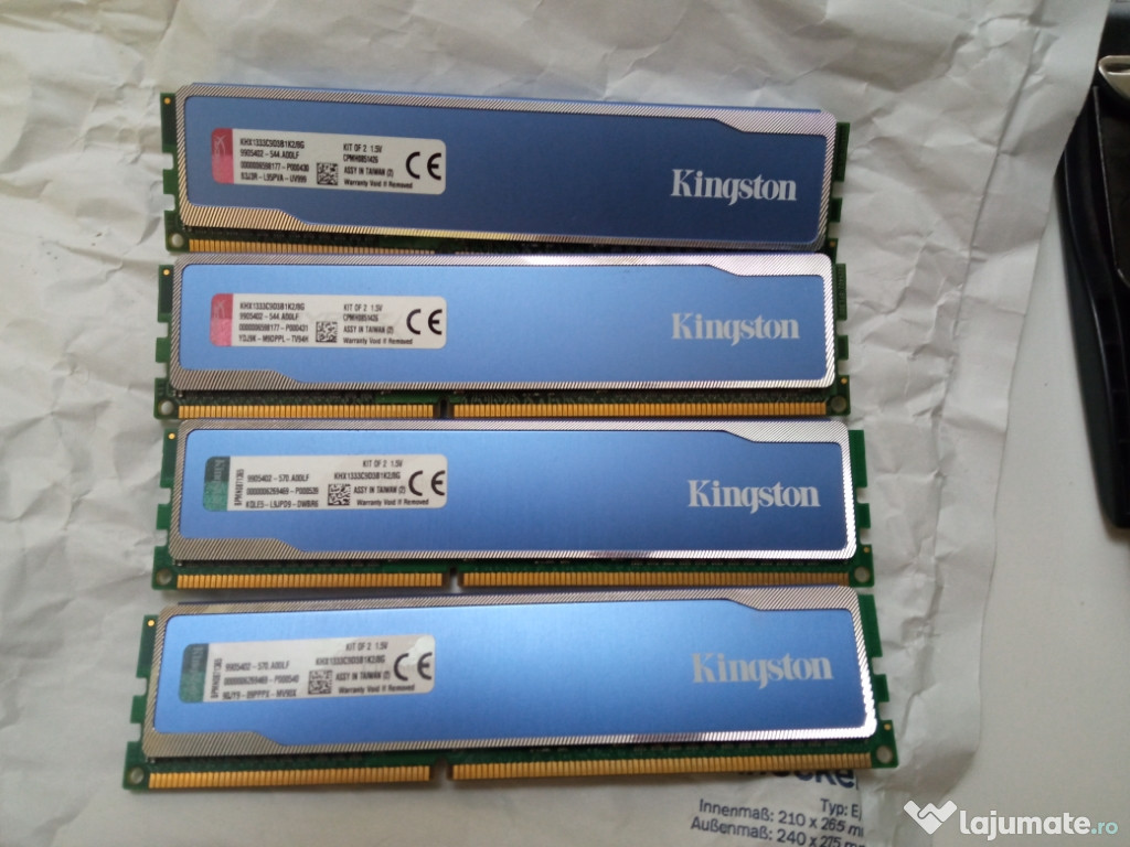 Memorie Ram ddr4 8gb Kingston