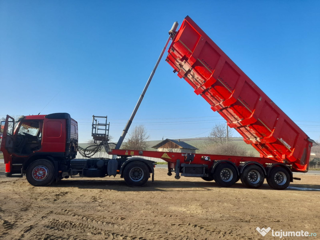 Cap tractor VOLVO FM + Semiremorca SCHMITZ O4