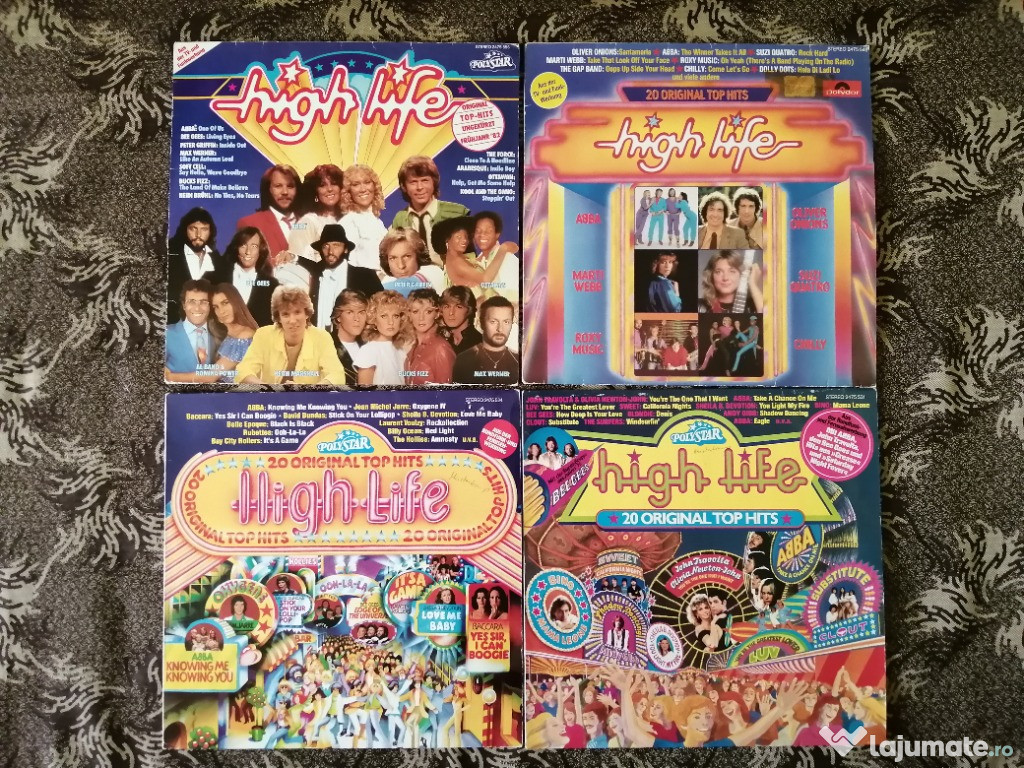 Discuri vinil HIGH LIFE –Original top hits