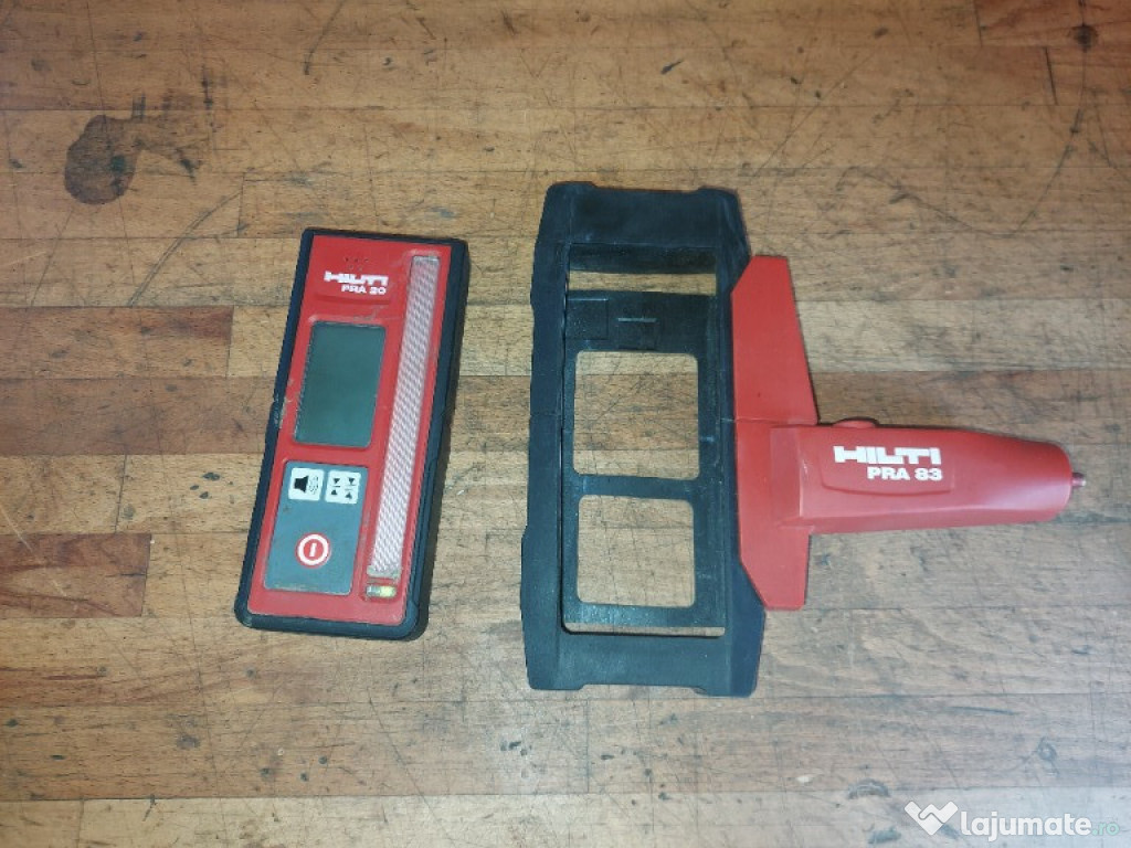 Cititor HILTI PRA 20 si suport PRA 83