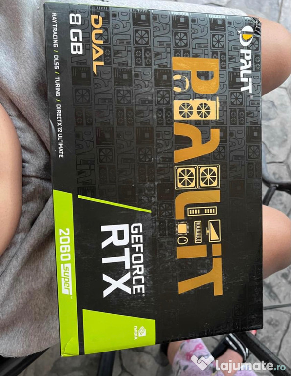 Placa video Palit RTX™ 2060 Dual, 8GB GDDR6, 192-bit NVIDIA