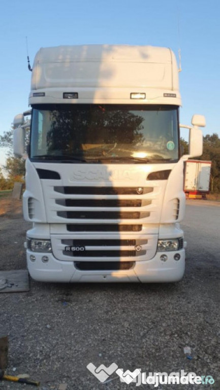 Tir Scania si semoremorca Krone