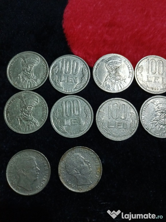 Monede cu Mihai Viteazu și eclipsa.