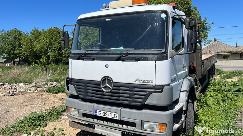 Camion cu macara