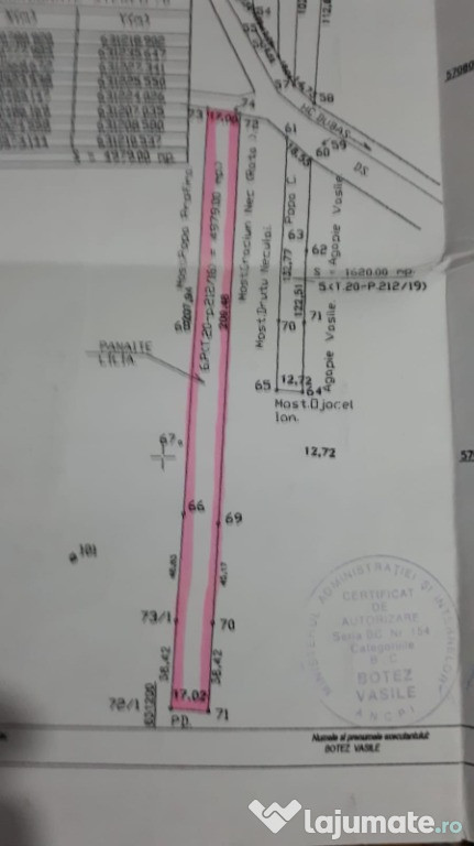 Teren intravilan + extravilan 4972 mp