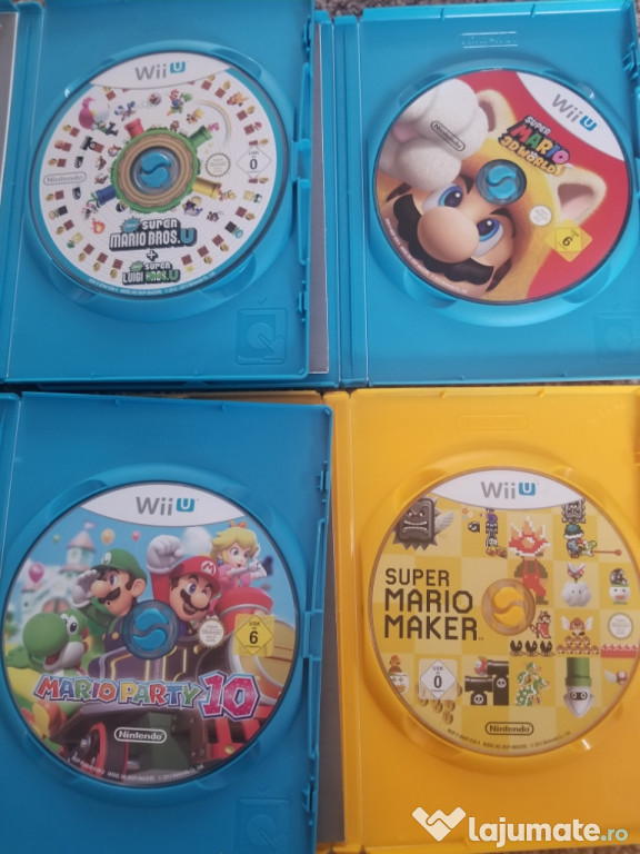 Jocuri super Mario pentru consola Wii U