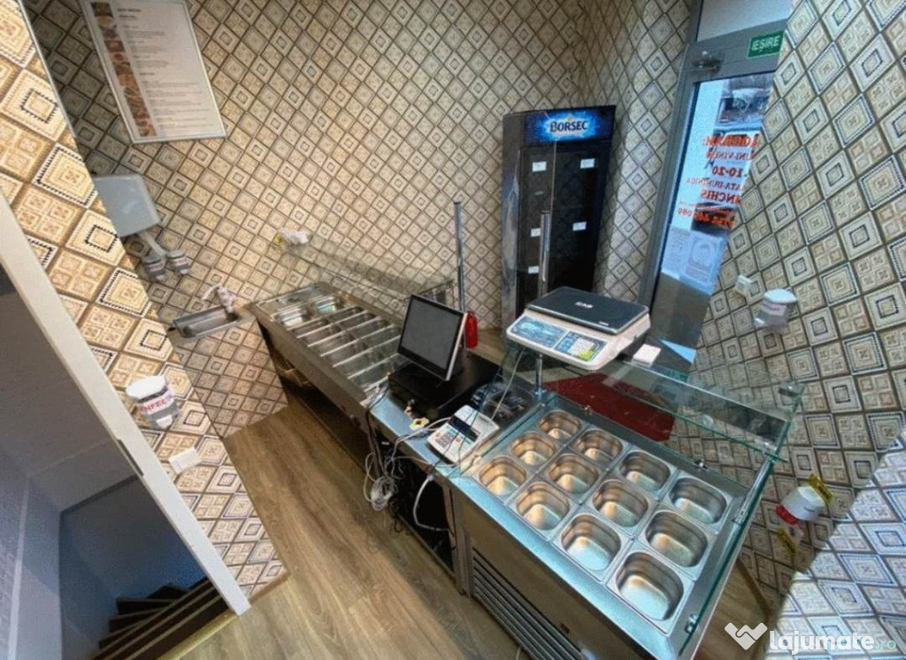 Linie Utilaje pentru Fast Food aproape noi,folosite 1 an