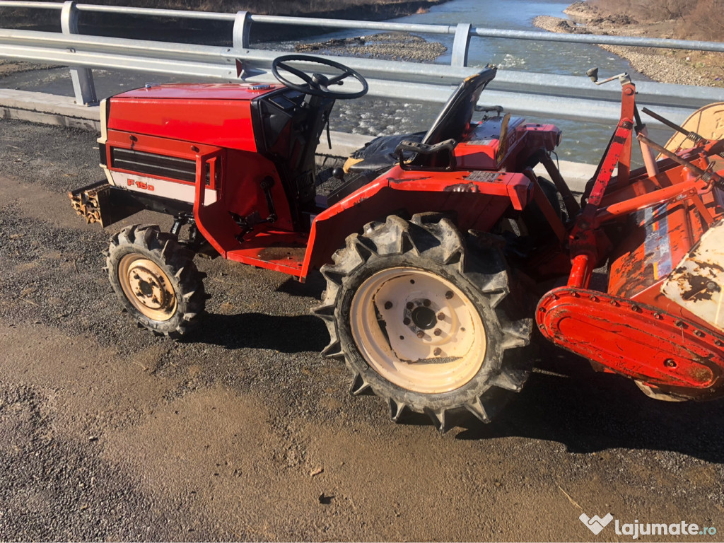 Tractor Yanmar 4x4 cu freza