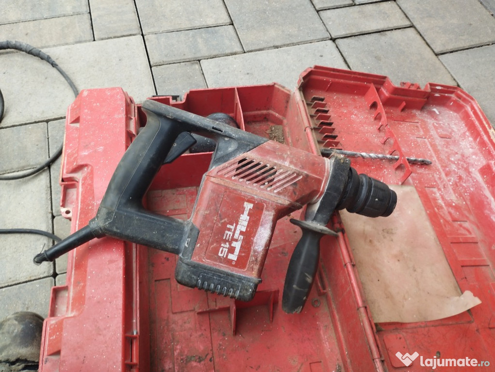 Hilti TE 15 rotopercutor cu mandrina la 90 grade