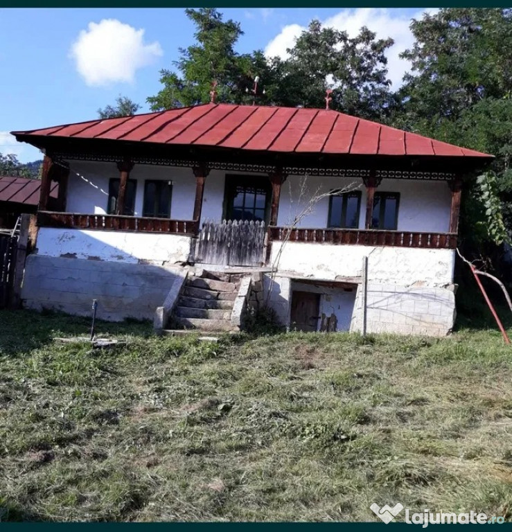 Casa batraneasca cu gradina 800 M patrati Chiojdu