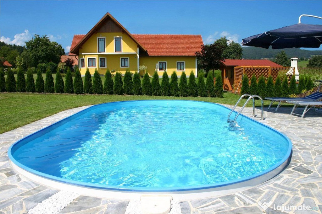 Kit piscina din otel Caribi 800 x 416 x 150 cm